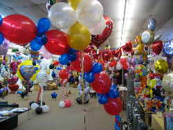 Dekoration mit Ballons im Ballonshop