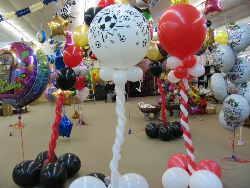 Dekoration mit Luftballons, Ballonshop