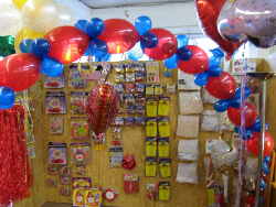 Ballonsupermarkt, Ballonshop, Ballondekoration