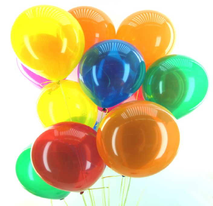 Latexballons Kristall 1
