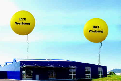 Werbung Riesenballons