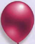 Latexballons Kristall burgund