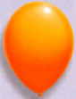 Latexballons orange