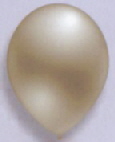 Latexballons Kristall silber