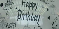 Riesenballon-Geburtstag-Farbe-Transparent