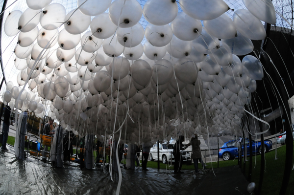 Aktionen mit Luftballons