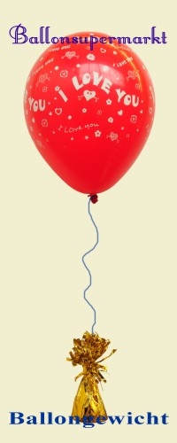 Ballongewicht, Gewicht für Luftballons mit Helium, Luftballongewicht