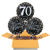 Ballons aus Folie zum 70. Geburtstag