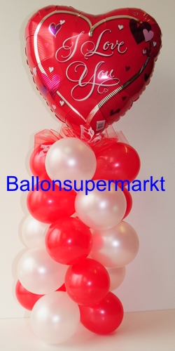 Ballondeko-Valentinstag-Ballons