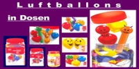 Ballons-in-Dosen-Partyballons-Figurenballons