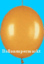 Girlandenballon-Kettenballon-Luftballon-Link-a-Loon-Gold