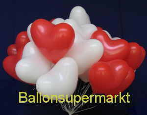 Ballonsupermarkt Fachhandel Herzballons