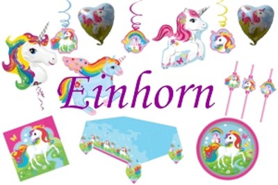 Einhorn-Party-Kindergeburtstag-Deko