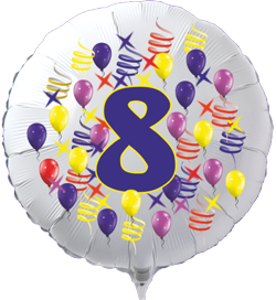 Folienballon-Kindergeburtstag-Junior-Zahl-8