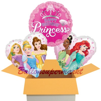 Princess Luftballons zum Kindergeburtstag