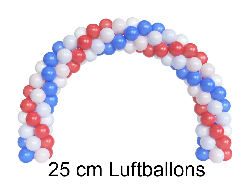 Girlande aus 25cm Luftballons