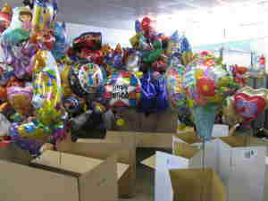 Luftballons Versandhandel
