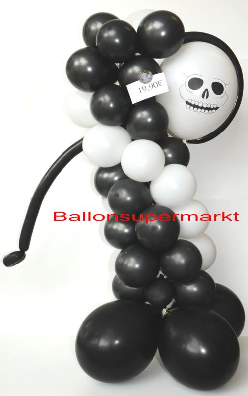 Figur-aus-Luftballons-Halloween-Gespenst