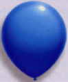 Luftballons 12 cm Blau