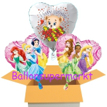 Ballons aus Folie, Bärchen und Princess