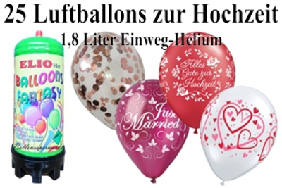 ballons helium sets hochzeit luftballons 1,8 liter helium