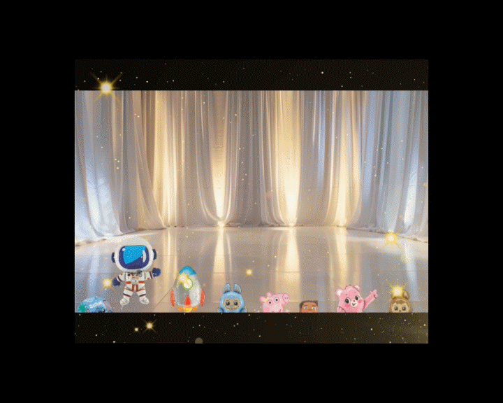 Kindergeburtstag mit Folienballons