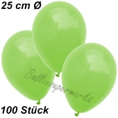luftballons-25-cm-apfelgruen-100-stueck.