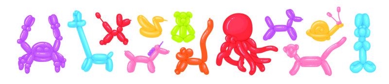 Modellierballons Figuren