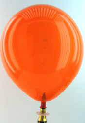 richtig befüllter Luftballon