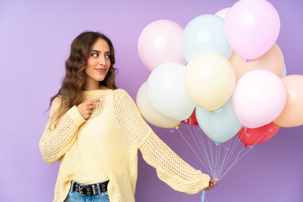sehr günstige Luftballons