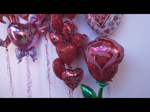 Valentinstag Ballons
